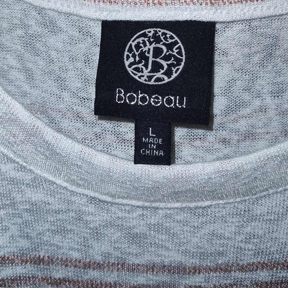 Striped Cream Top - Picture 2 of 4